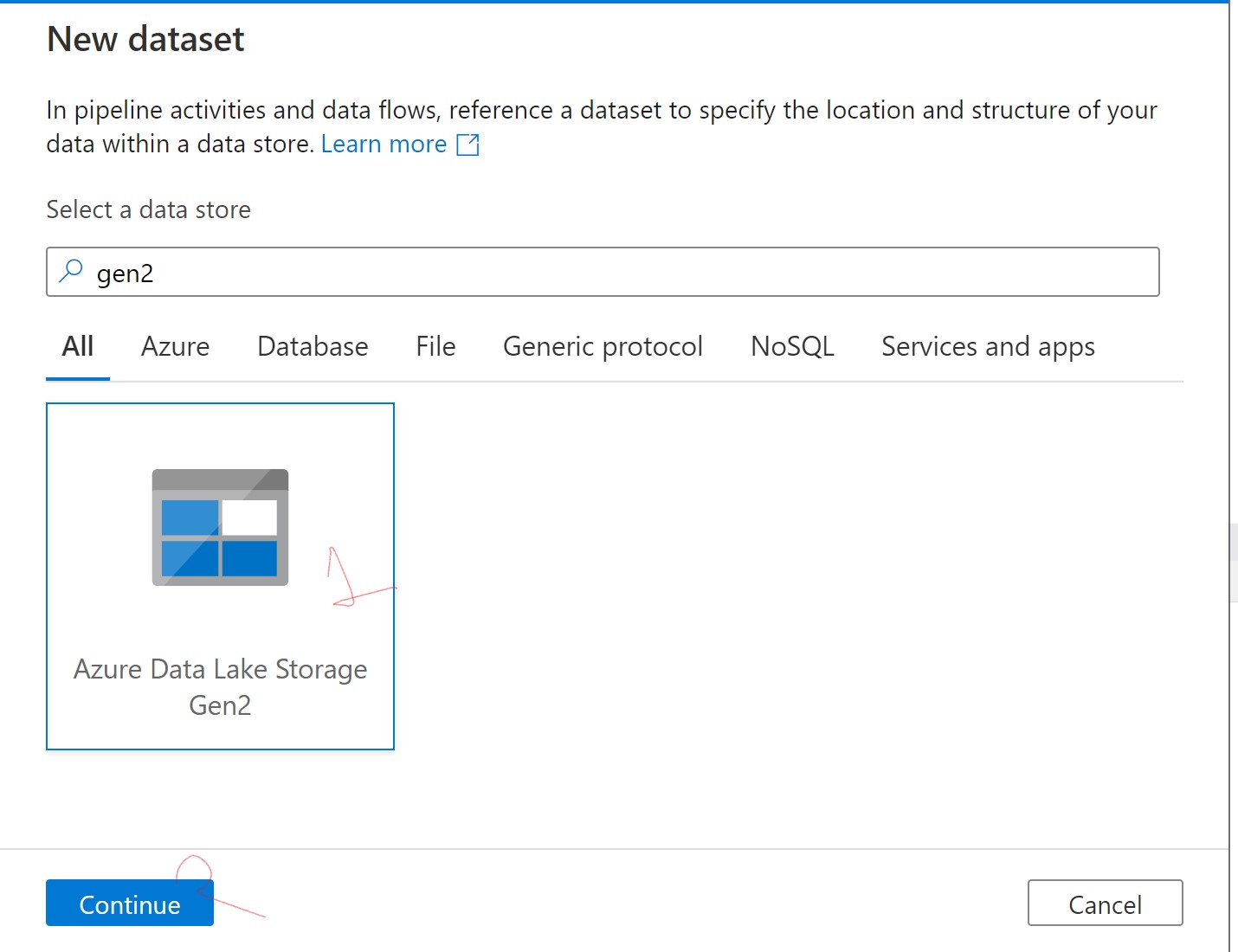 Create dataset step 3