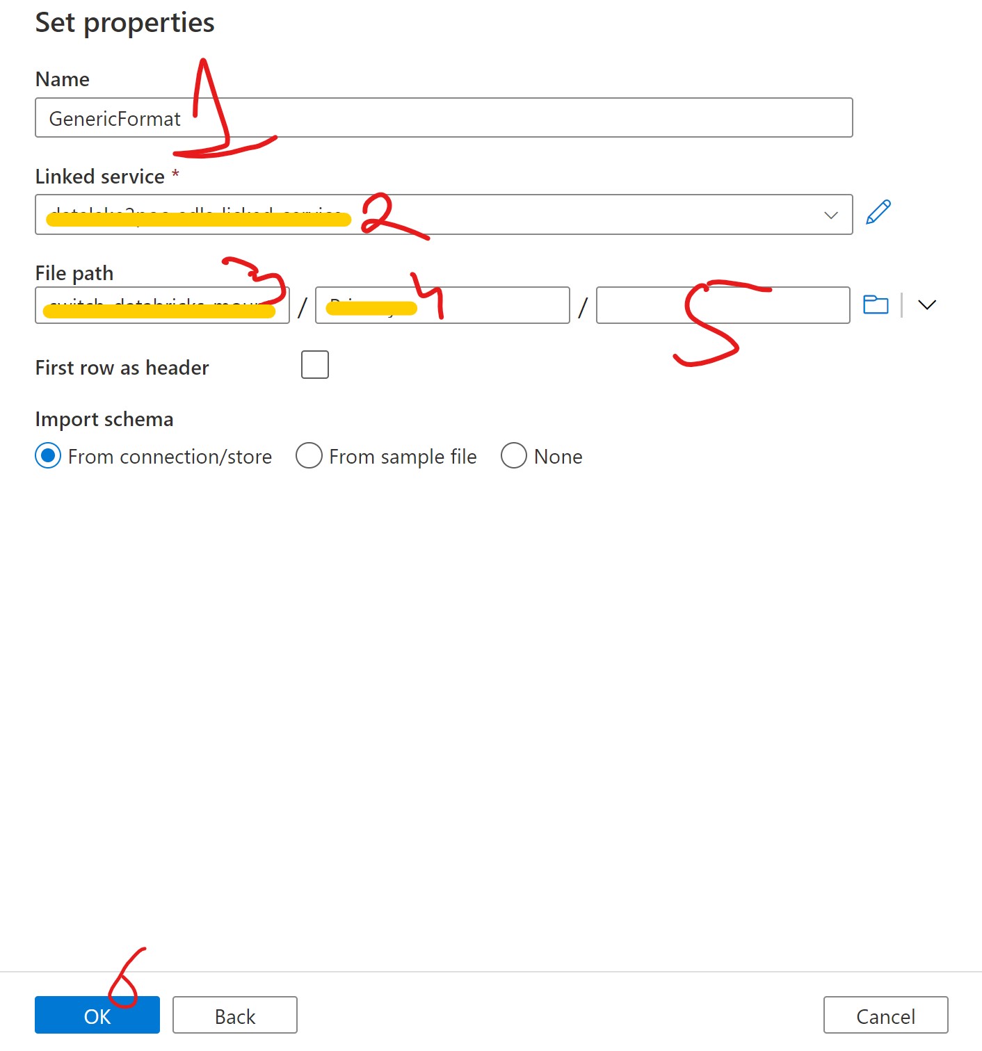 Create dataset step 5